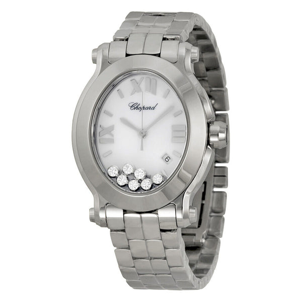 Chopard Happy Sport Floating Diamond White Dial Stainless
