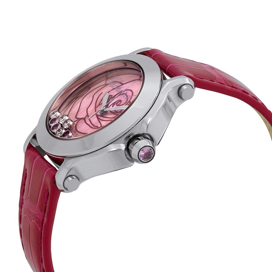 Chopard Happy Sport II La Vie En Rose Pink Rose Dial Glossy