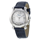 Chopard Happy Sport Mini Diamond Ladies Watch #278509-3001 - Watches of America