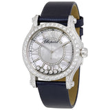 Chopard Happy Sport Mother of Pearl Guilloche Dial Ladies Watch #274891-1008 - Watches of America