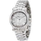 Chopard Happy Sport Automatic Silver Dial Ladies Watch #278573-3002 - Watches of America
