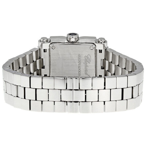 Chopard Happy Sport Square Steel Diamond Ladies Watch #278516-3002 - Watches of America #3