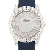Chopard Heure du Diamant Automatic Diamond Silver Dial Ladies Watch #139419-1401 - Watches of America