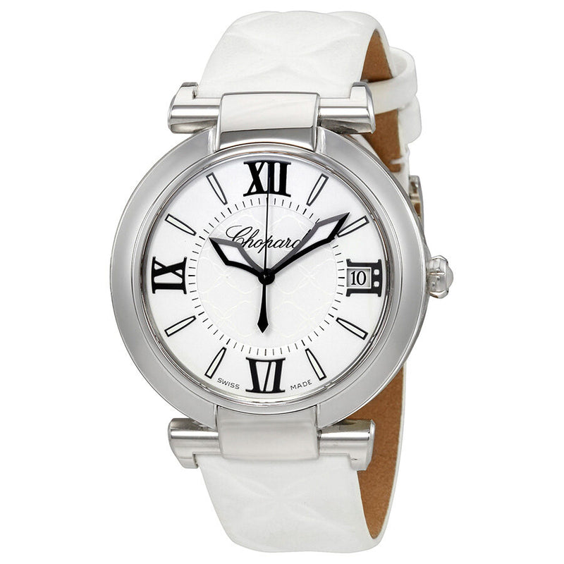 Chopard Imperiale Automatic White Dial Ladies Watch #388531-3007 - Watches of America