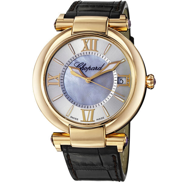 Chopard Imperiale Silver Mother of Pearl Dial Ladies Watch #384241-0001 - Watches of America