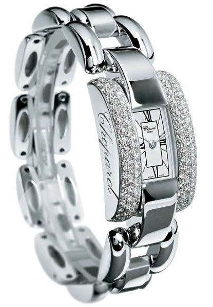 Chopard La Strada Diamond 18kt White Gold Ladies Watch 41/6547#416547-1001 - Watches of America