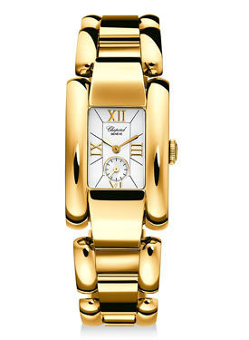 Chopard La Strada White Dial 18 kt Yellow Gold Ladies Watch #416803-0001 - Watches of America