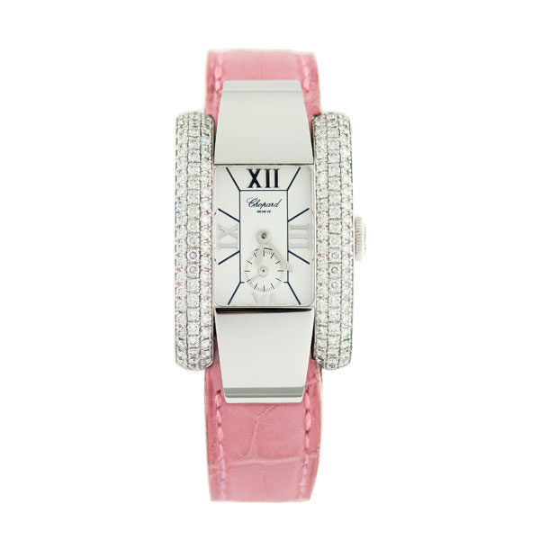 Chopard La Strada White Dial Diamond Ladies Watch #416823 - Watches of America
