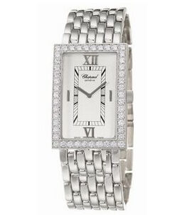 Chopard Les Classique Silver Dial White Gold Ladies Quartz Watch #143548-1002 - Watches of America