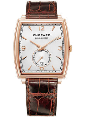 Chopard L.U.C. XP Automatic Silver Dial 18 kt Rose Gold Men's Watch #162294-5001 - Watches of America
