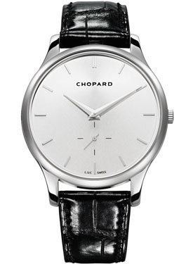Chopard L.U.C XPS Automatic Silver Dial 18 kt White Gold Men's Watch #161920-1004 - Watches of America