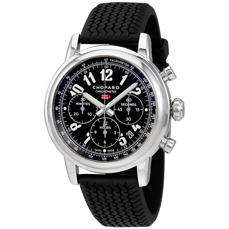 Chopard Mille Miglia Chronograph Black Dial Men's Watch #168589-3002 - Watches of America