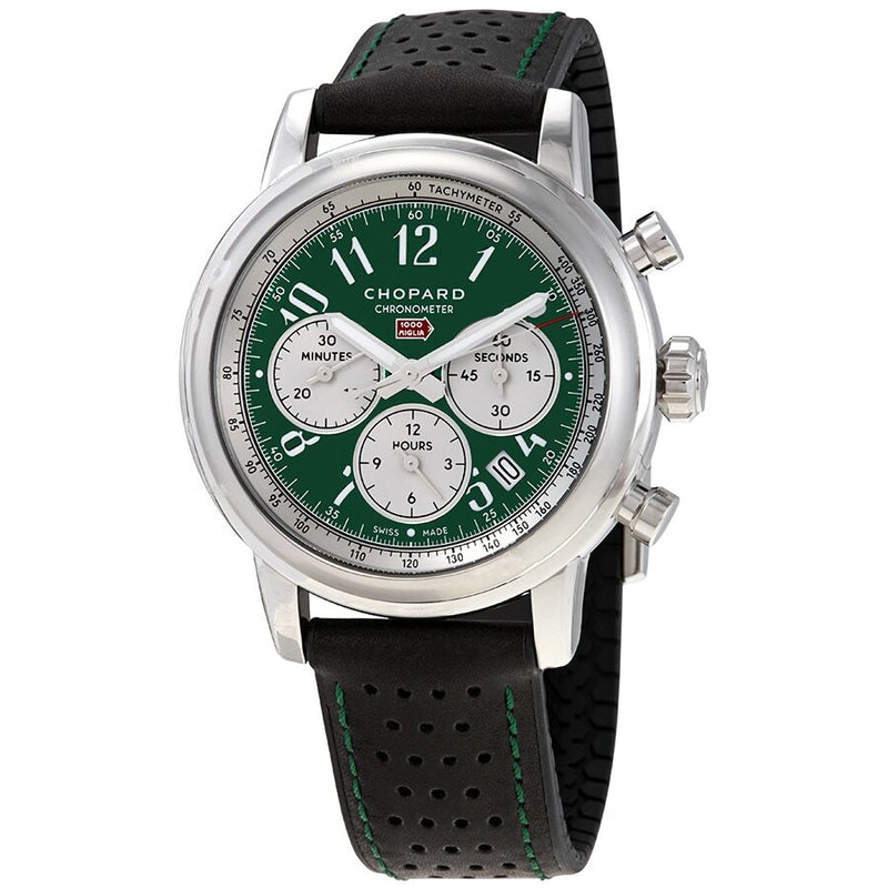 Chopard Mille Miglia Chronograph Automatic Green Dial Men's Limited Edition Watch #168589-3009 - Watches of America