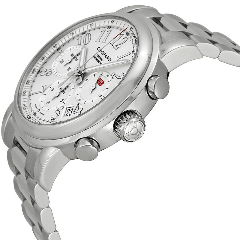 Chopard Mille Miglia Chronograph Mechanical Silver Dial Stainless Men's Watch #158511-3001 - Watches of America #2
