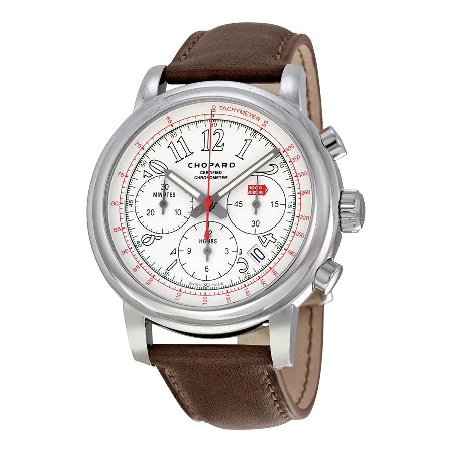 Chopard Mille Miglia Chronograph White Dial Men s Watch 168511