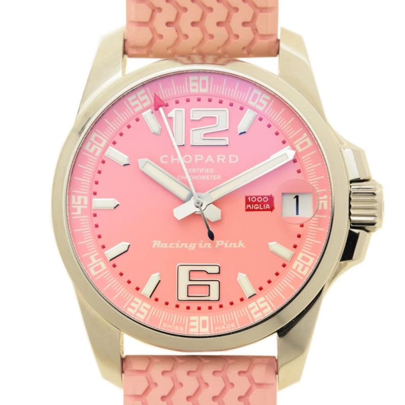 Chopard Mille Miglia Gran Turismo XL Pink Dial Ladies Watch #168997-3024 - Watches of America