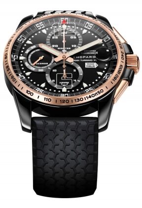 Chopard Mille Miglia GT XL Black Dial Chronograph Men's Watch 168459-6001#16/8459-6001 - Watches of America
