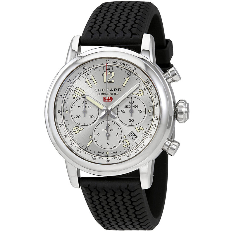 Chopard Mille Miglia Chronograph Automatic Silver Dial Men's Watch #168589-3001 - Watches of America