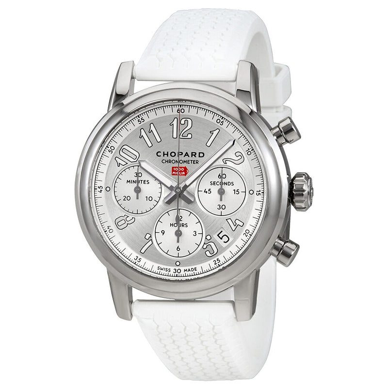 Chopard Mille Miglia Chronograph Silver Dial Watch #168588-3001 - Watches of America