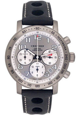Chopard Mille Miglia Titanium Black Chronograph Men's Watch #16/8915-100 - Watches of America