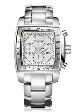 Chopard Two O Ten Automatic Chronograph Stainless Steel Ladies Watch #158462-3002 - Watches of America