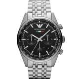 Emporio Armani Men's Black Chronograph Watch  AR5983 - Watches of America