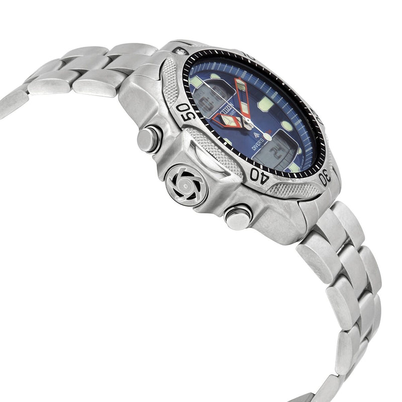 Citizen Aqualand Diver Depth Meter Promaster Blue Dial Men's Watch #JP1010-51L - Watches of America #2