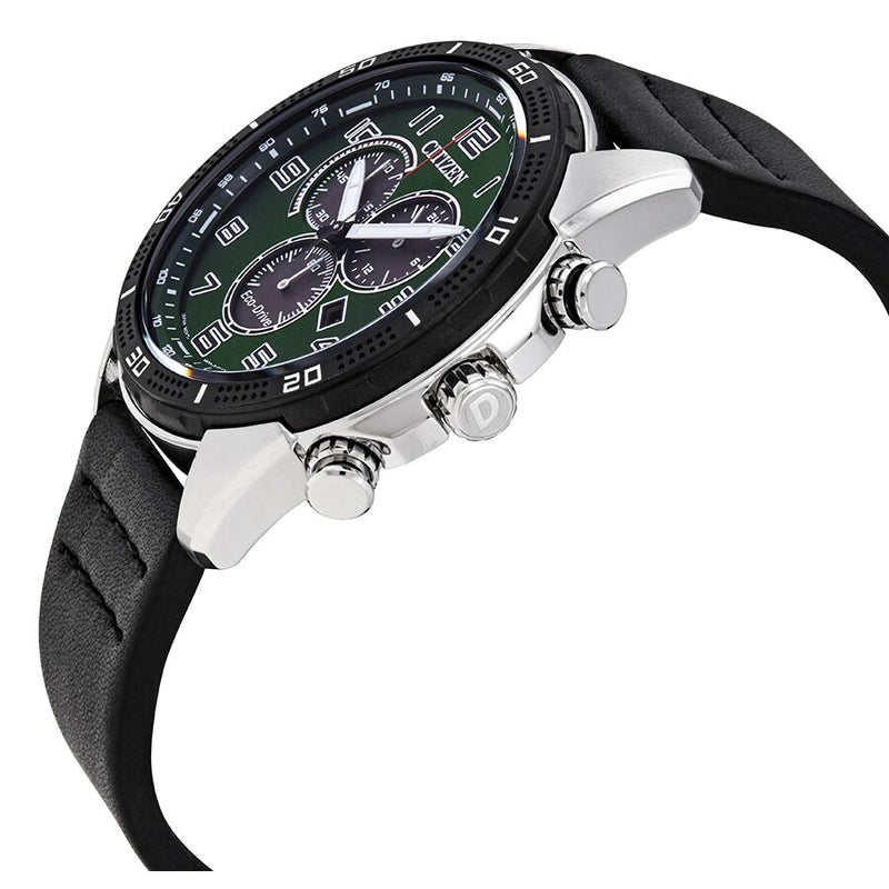 Citizen AR Chronograph Green Dial Men's Watch #AT2441-08X - Watches of America #2