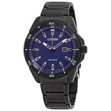 Citizen AR Eco-Drive Blue Dial Men's Watch #AW1585-55L - Watches of America