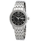 Citizen Automatic Sapphire Day-Date Black Dial Stainless Steel Men's Watch #NH8325-56E - Watches of America