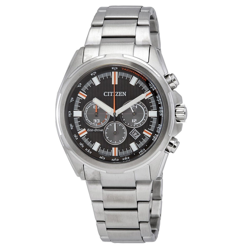 Citizen Black Dial Men's Chronograph Eco-Drive Watch #CA4220-55E - Watches of America