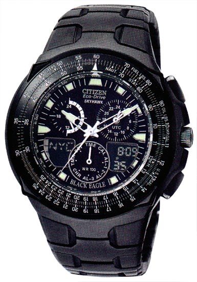 Citizen Black Eagle Skyhawk Men's Watch #JR3155-54E - Watches of America