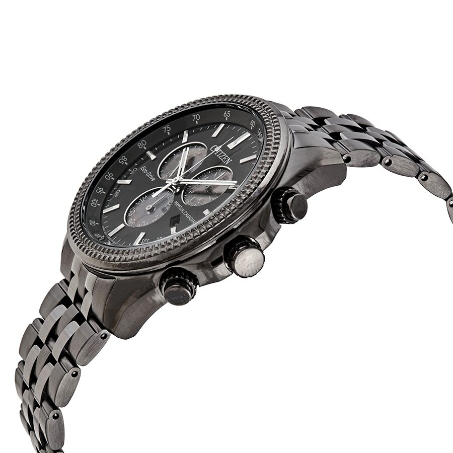 Citizen Brycen Perpetual Chronograph Black Dial Men's Watch BL5567-57E –  Watches of America