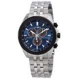 Citizen Brycen Perpetual Chronograph Blue Dial Men's Watch #BL5568-54L - Watches of America