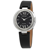 Citizen Capella Diamond Black Dial Ladies Watch #EX1500-01E - Watches of America