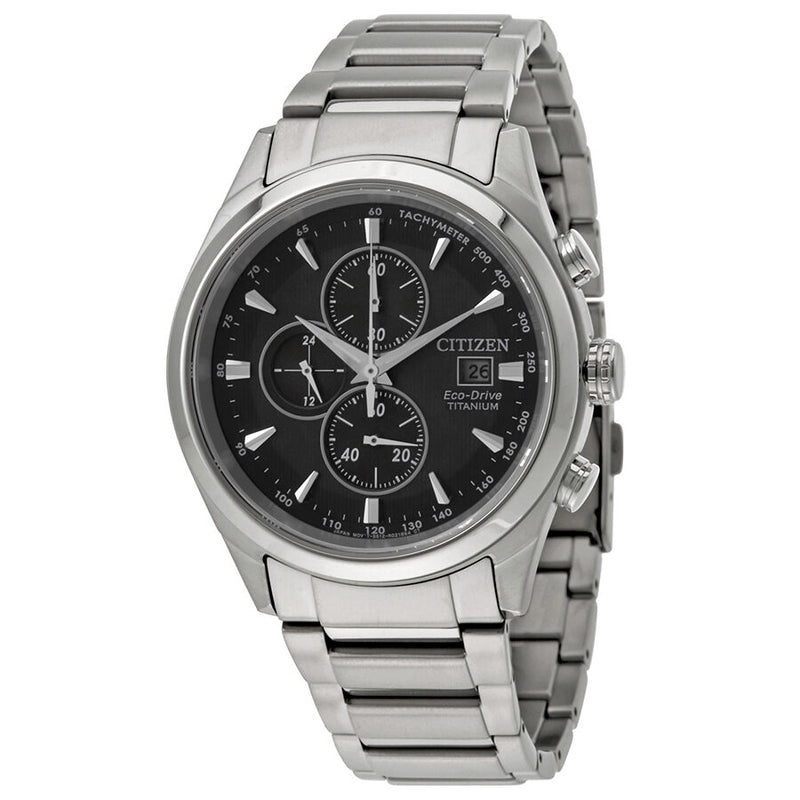 Citizen Chandler Chronograph Black Dial Men's Watch #CA0650-58E - Watches of America