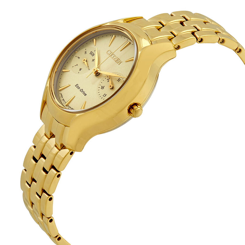 Citizen Chandler Ladies Gold Tone Multifunction Watch #FD4012-51P - Watches of America #2