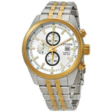 Citizen Chronograph Quartz Silver Dial Two-tone Men's Watch #AN3624-51A - Watches of America