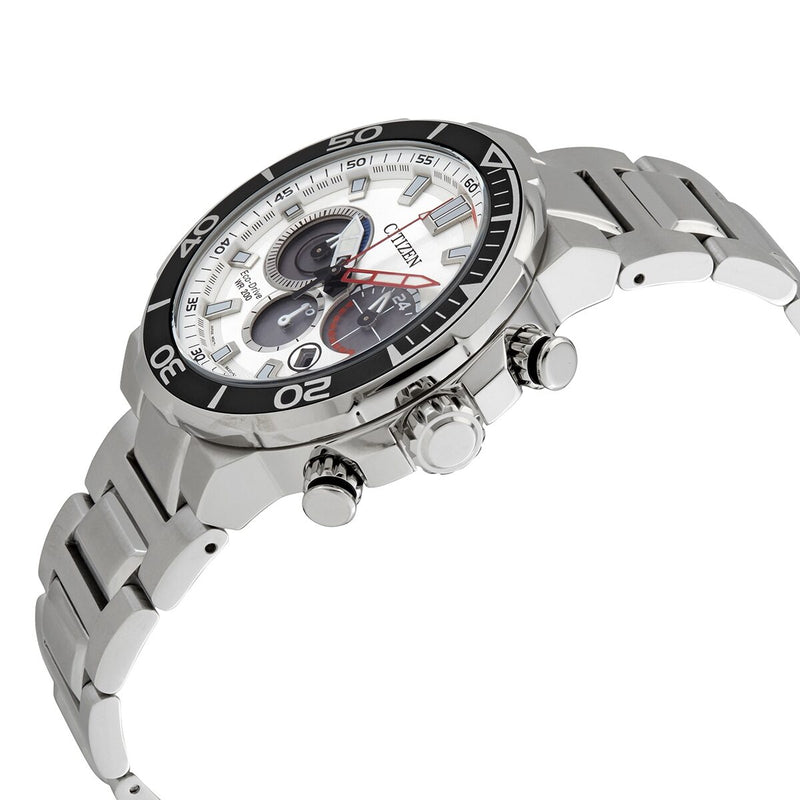 Citizen Chronograph Quartz White Dial Men's Watch #CA4250-54A - Watches of America #2