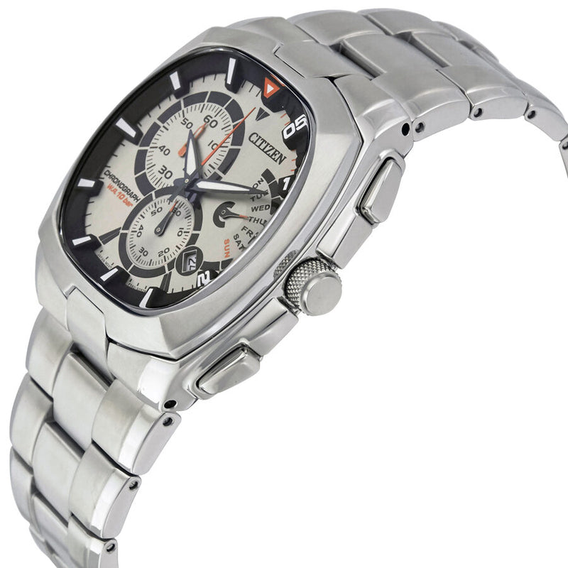 Citizen Chronograph Silver Dial Men's Watch #AN9000-53C - Watches of America #2