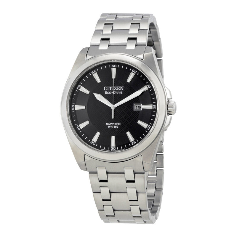 Citizen Corso Eco Drive Black Dial Men's Watch #BM7100-59E - Watches of America