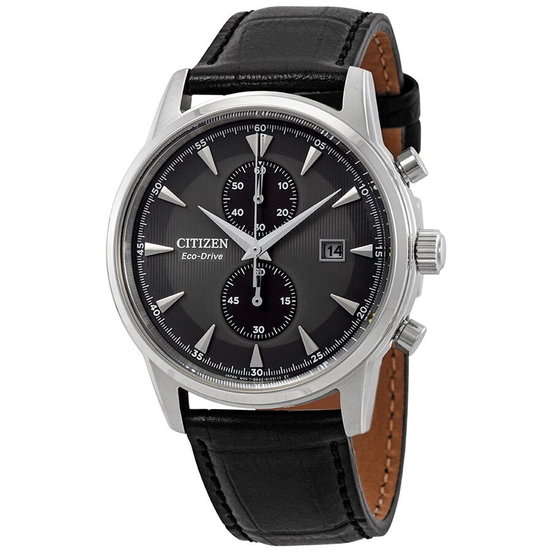 Citizen Corso Eco-Drive Chronograph Grey Dial Men's Watch #CA7000-04H - Watches of America