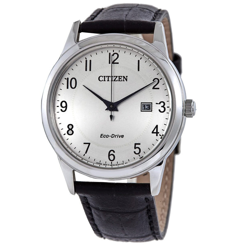 Citizen Corso Eco-Drive Silver Dial Men's Watch #AW1231-07A - Watches of America