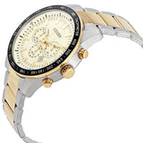 Citizen Cream Dial Men's Two Tone Chronograph Watch #AN8076-57P - Watches of America #2