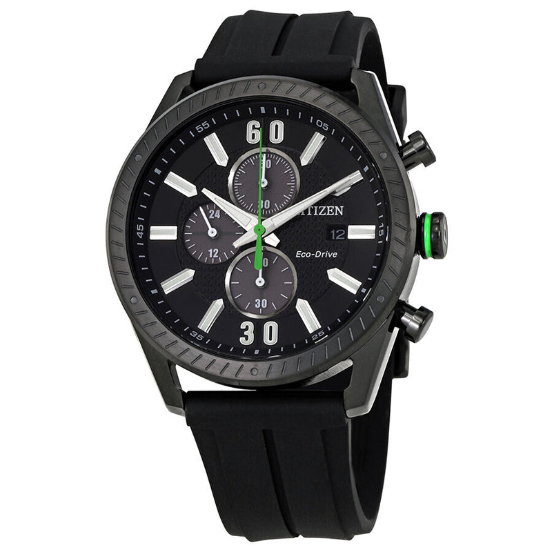 Citizen CTO Chronograph Black Dial Men's Watch #CA0665-00E - Watches of America