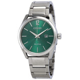 Citizen CTO Eco-Drive Green Dial Men's Watch #BM7410-51X - Watches of America