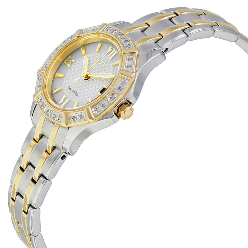 Citizen Diamond White Dial Ladies Watch #EW2364-50A - Watches of America #2