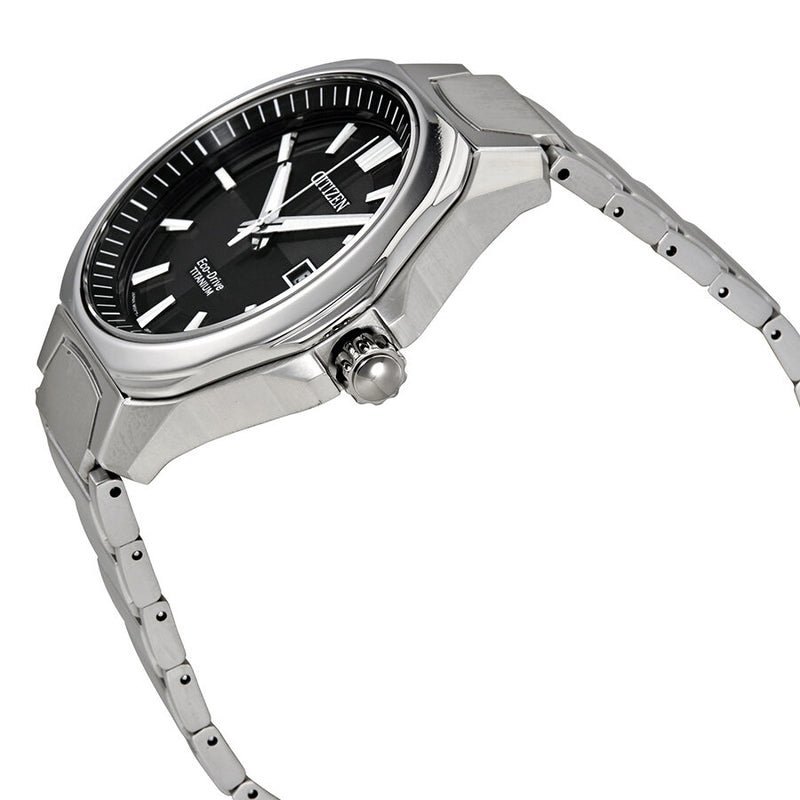 Citizen Eco-Drive Black Dial Men's Titanium Watch #AW1540-88E - Watches of America #2