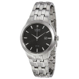 Citizen Eco-Drive Black Dial Stainless Steel Men's Watch #BM7090-51E - Watches of America