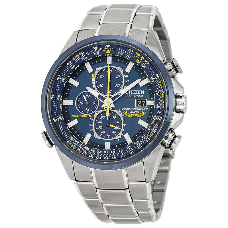 Citizen Eco Drive Blue Angels Chronograph Men's Watch #AT8020-54L - Watches of America
